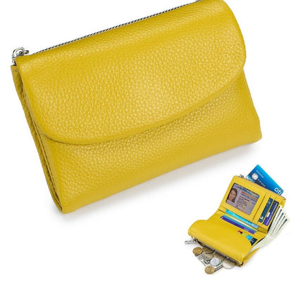 ⏰ Unisex Wallet Made Of Pebble Leather 🔥