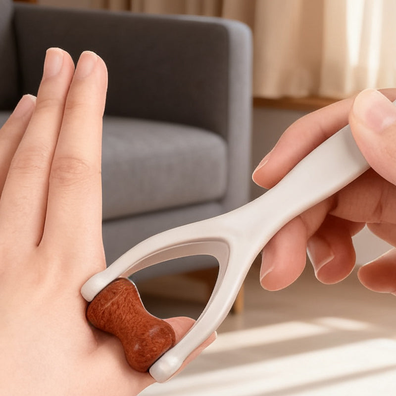 Bian Stone Finger & Palm Roller Massager