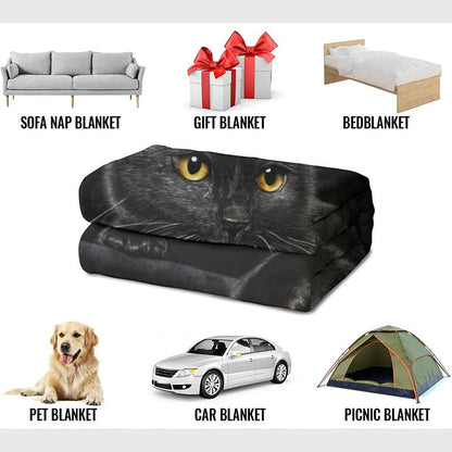 🐱Black Cat All-Season Cozy Blanket