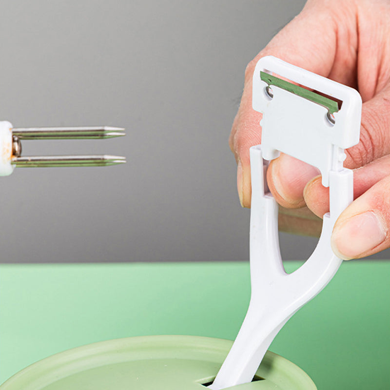 Stretch Structure Hand Crank Fruit Peeler🍎🥝🔪