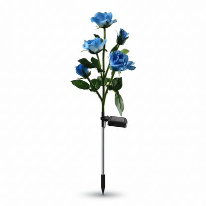 Solar Powered Rose Flower Garden Stake Lights