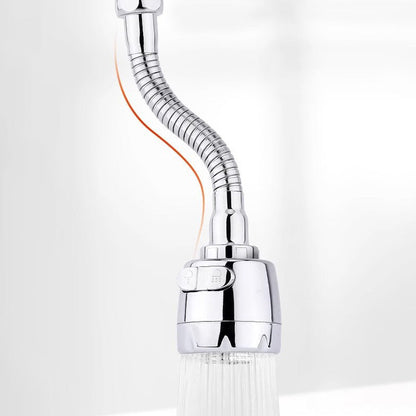 🚿💧 Extended kitchen faucet with a 360° swivel spray head – flexible rinsing & easy cleaning 💦✨ Experience kitchen convenience today!