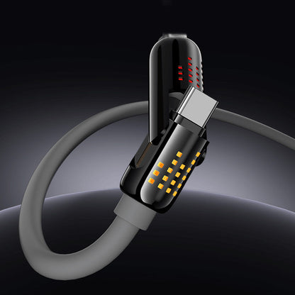 4-in-1 Fast Charging Data Cable with Breathing Light