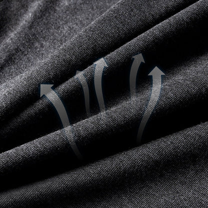 Men's Casual Slim Fit Henley Neck Short Sleeve T-Shirt