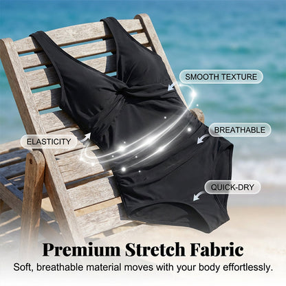 Women's Tummy Control One-Piece Swimsuit