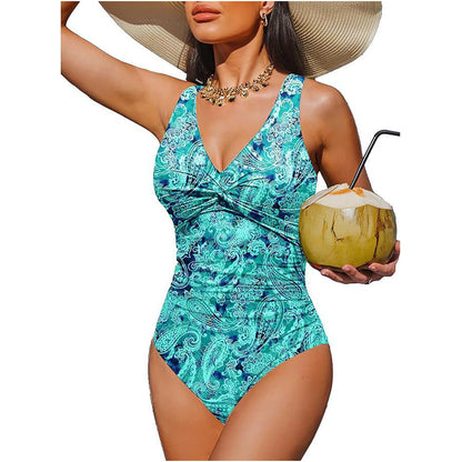 Women's Tummy Control One-Piece Swimsuit