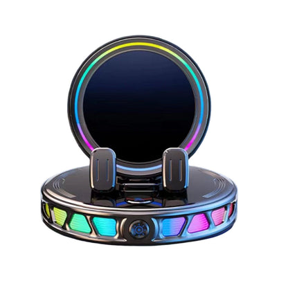 📱 RGB Car Phone Mount ✅ Auto-Clamping & Wireless Charging | Safe One-Hand Driving 🚗