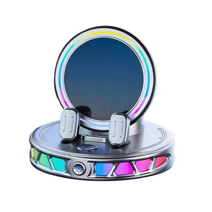 📱 RGB Car Phone Mount ✅ Auto-Clamping & Wireless Charging | Safe One-Hand Driving 🚗