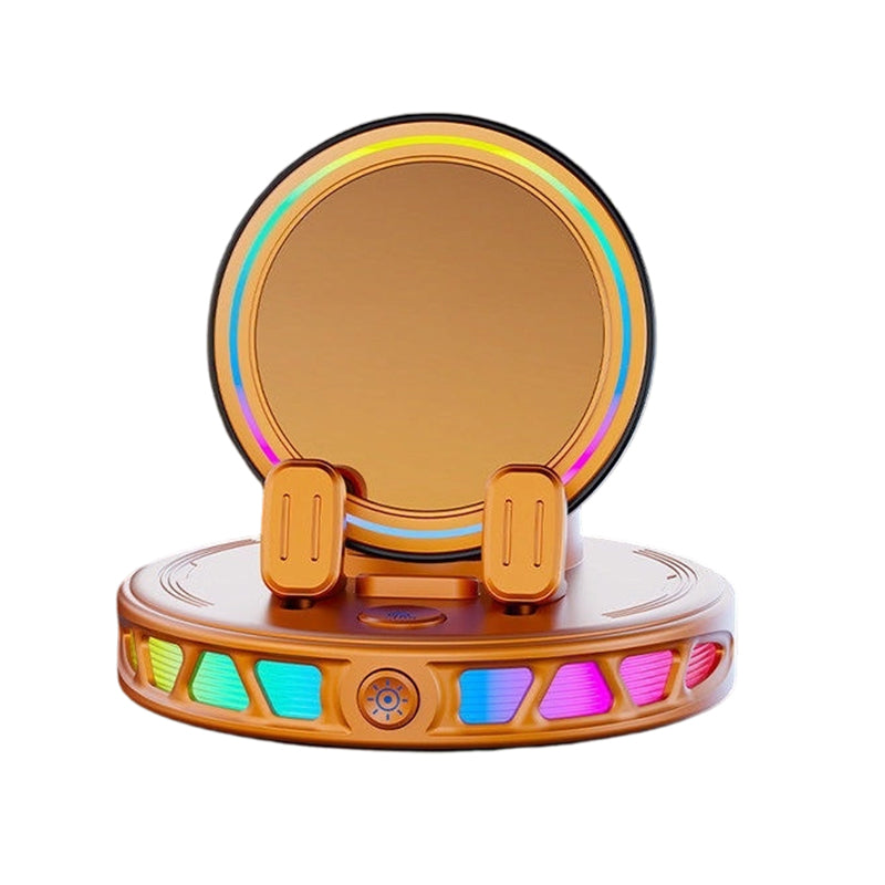 📱 RGB Car Phone Mount ✅ Auto-Clamping & Wireless Charging | Safe One-Hand Driving 🚗