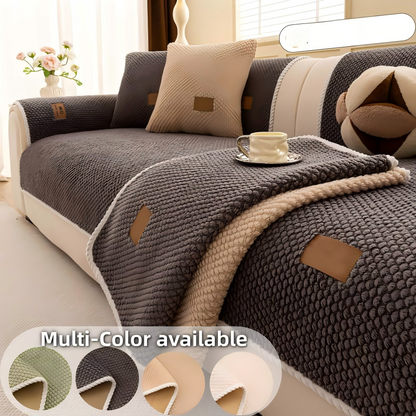 🛋️ Thickened Non-Slip Sofa Cover – Ultra-Soft, Washable, Scratch-Resistant & Pet-Friendly, 4 Colours ✨