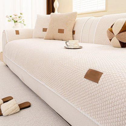 🛋️ Thickened Non-Slip Sofa Cover – Ultra-Soft, Washable, Scratch-Resistant & Pet-Friendly, 4 Colours ✨