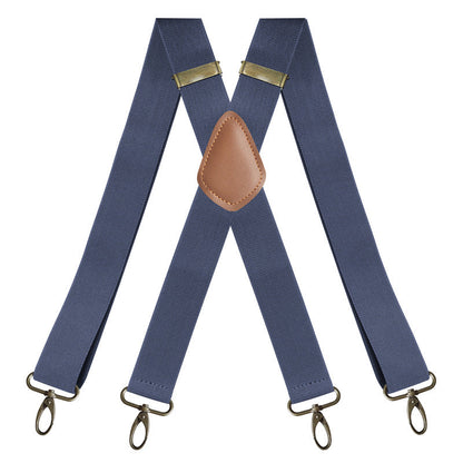🧵👖🌀Universal X-Shaped High-Elastic Suspenders – Stretchy & Breathable, No More Sagging Pants, Perfect for Work, Leisure, or Active Days 🏃‍♂️💨