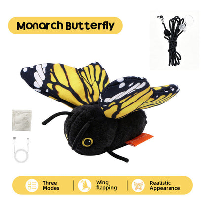 🐱😺Smart Sensing Flapping Butterfly Toy Interactive Cat🐾