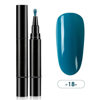 Solid & Cat Eye One-Step Gel Nail Polish Pen