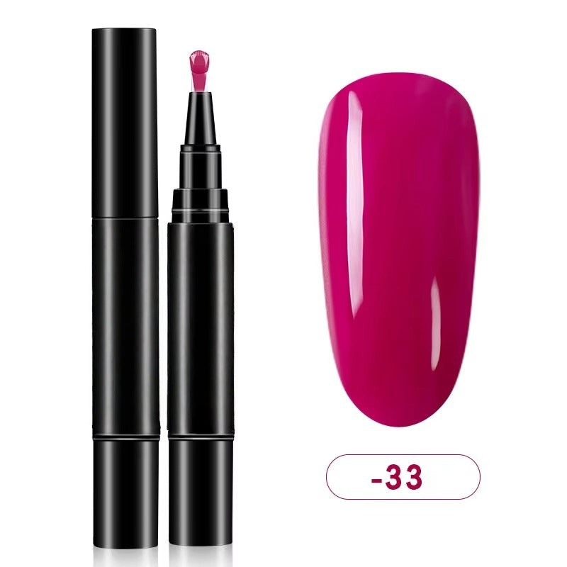 Solid & Cat Eye One-Step Gel Nail Polish Pen