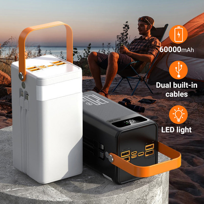 Portable Fast Charging Power Bank with LED Light🔋