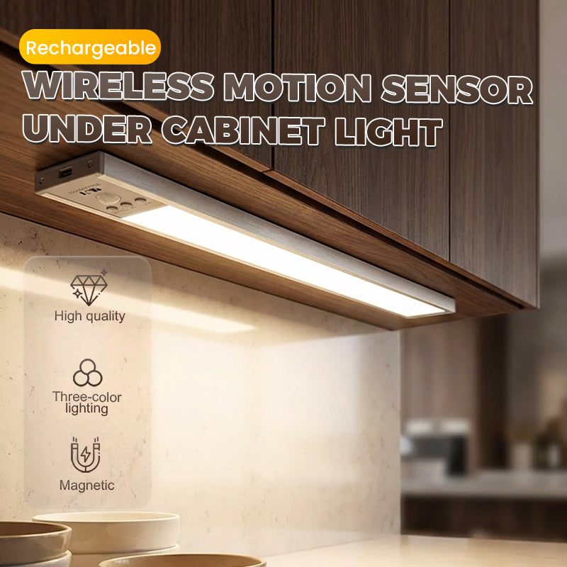 💡 Save 50%! 🔦 Wireless Motion Sensor Light – Rechargeable & under-cabinet ready ✨