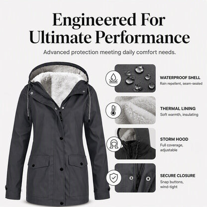 New Arrivals 🧥 Windproof Jacket with Soft Plush Lining – Lightweight Warmth for Outdoor Adventures