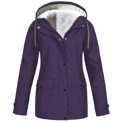 New Arrivals 🧥 Windproof Jacket with Soft Plush Lining – Lightweight Warmth for Outdoor Adventures
