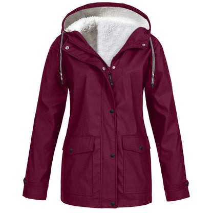 New Arrivals 🧥 Windproof Jacket with Soft Plush Lining – Lightweight Warmth for Outdoor Adventures
