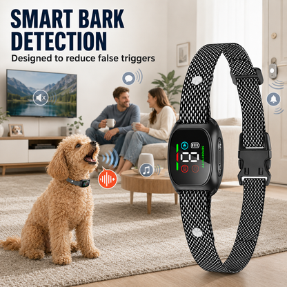 🐕🐾 Anti Bark Collar – Smart anti‑false triggering filters out other barks. IP67 waterproof & USB rechargeable – worry‑free training anywhere! 💦✅