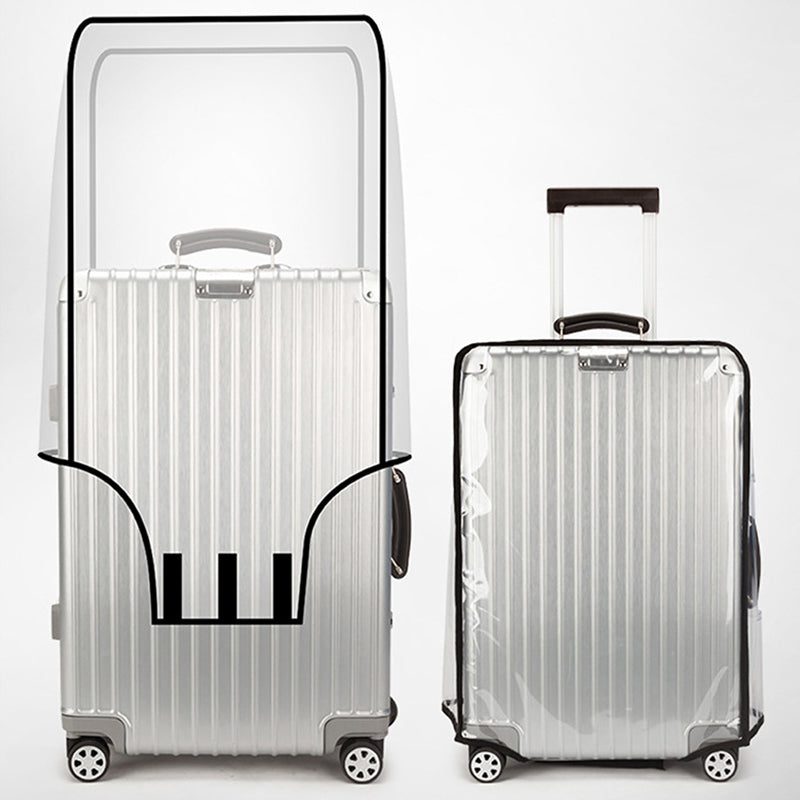 Waterproof Luggage Cover – Transparent, scratch-proof & reusable ✨